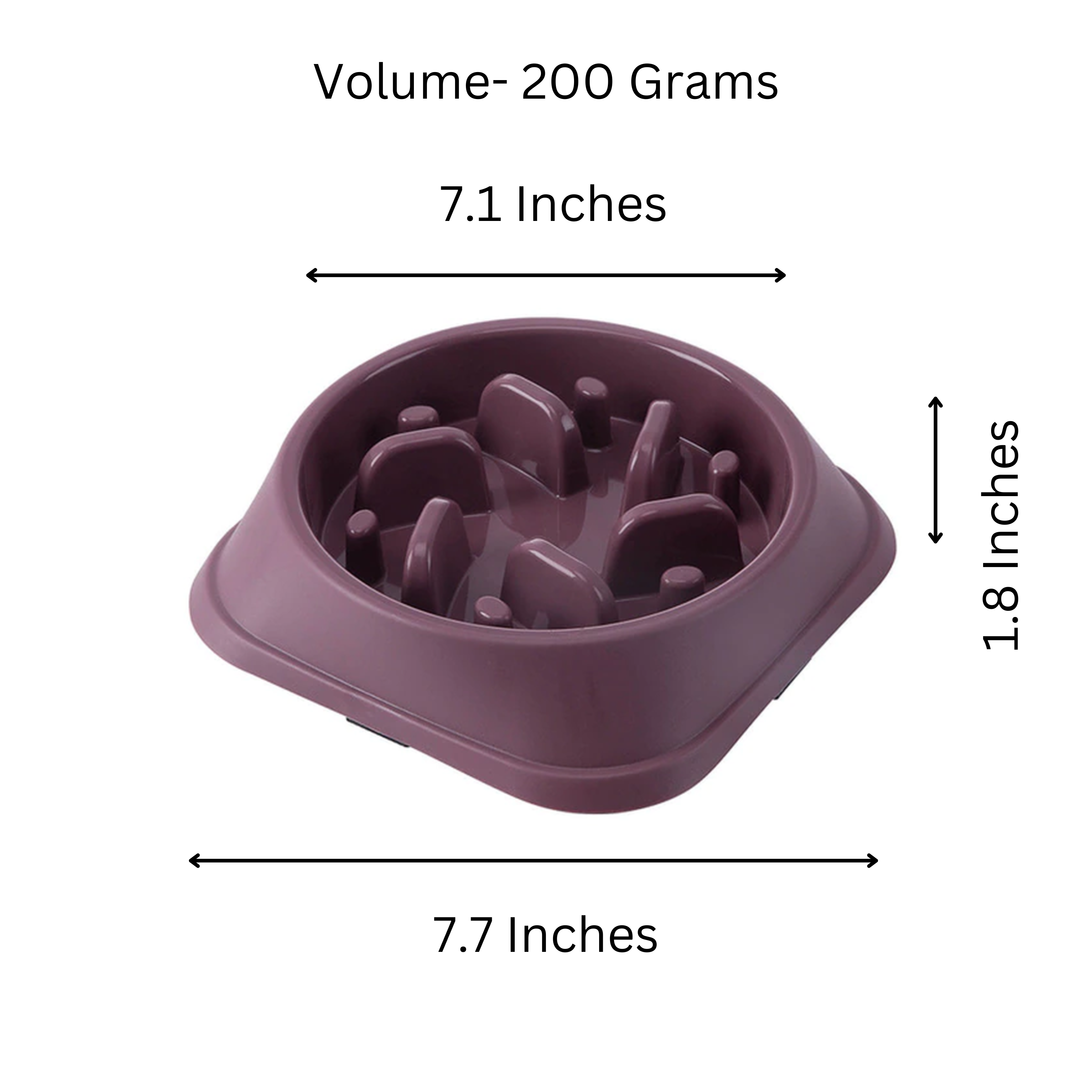 Maren | Pet Calming Toy & Slow Feeder Bowl | Interactive Maze, Anti-Bloat | Dogs & Cats