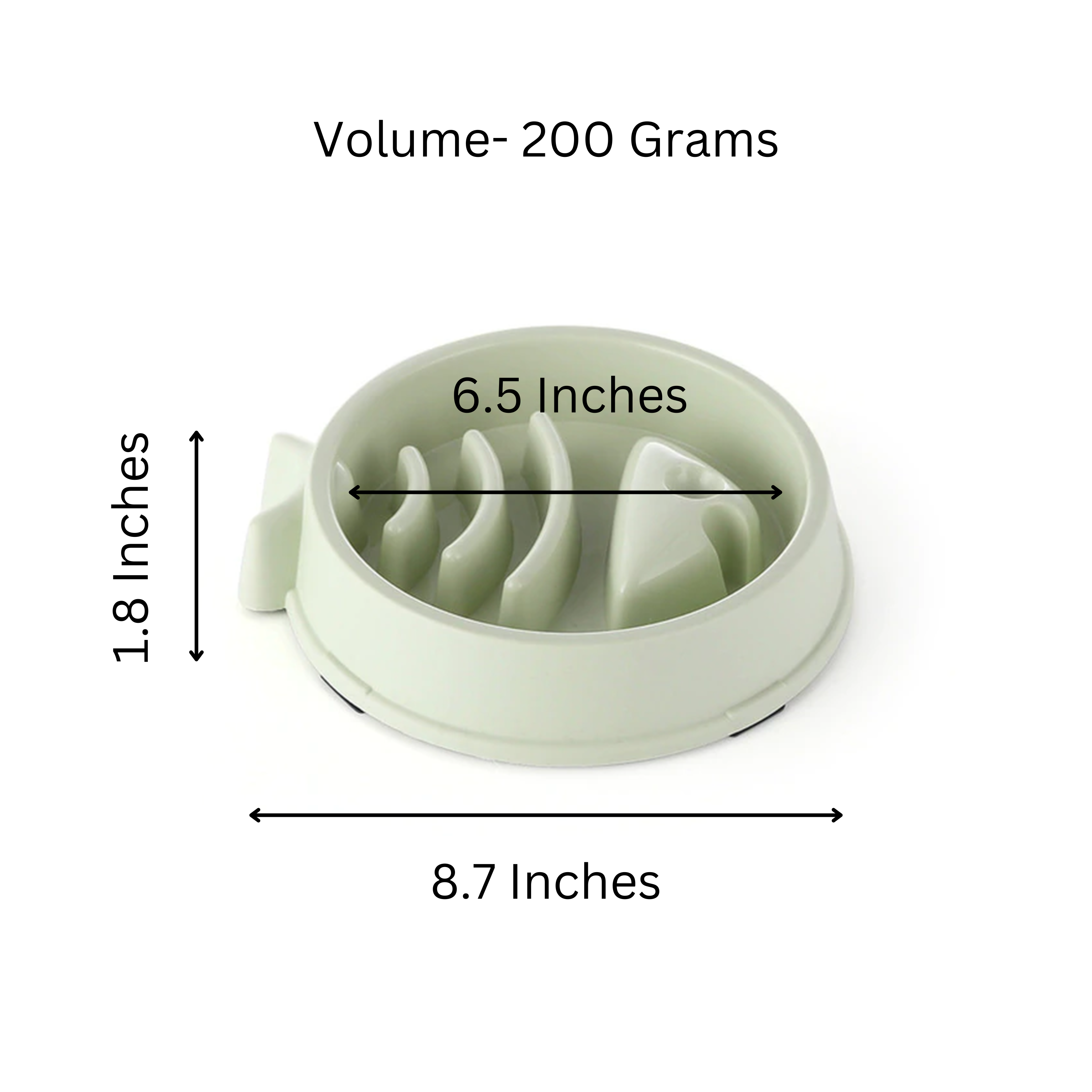 Maren | Pet Calming Toy & Slow Feeder Bowl | Interactive Maze, Anti-Bloat | Dogs & Cats