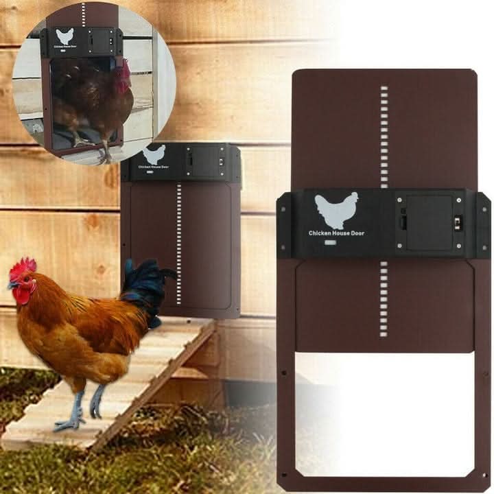 Ottavia | Automatic Chicken Coop Door | Light Sensor, Weatherproof | Easy Install