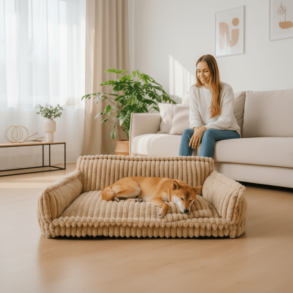 Briar | Pet Bed | Orthopedic Dog Sofa, Memory Foam, Washable