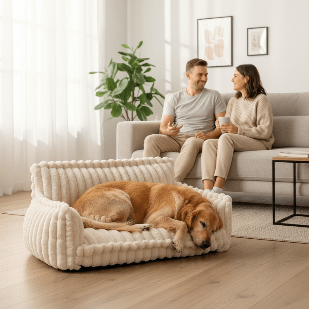 Briar | Pet Bed | Orthopedic Dog Sofa, Memory Foam, Washable