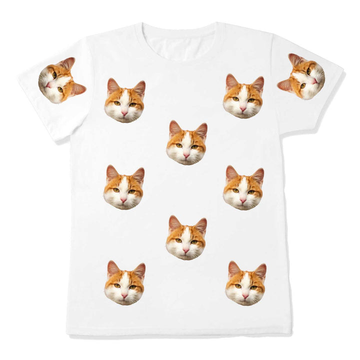 Mira | Personalized Pet Parent Gift Cat T-Shirt | Custom Photo Tee
