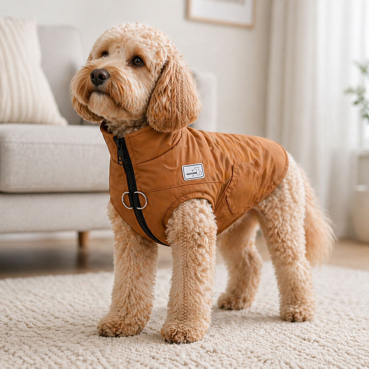 Dog Jacket | Waterproof, Fleece Lined | Reflective, Adjustable Fit