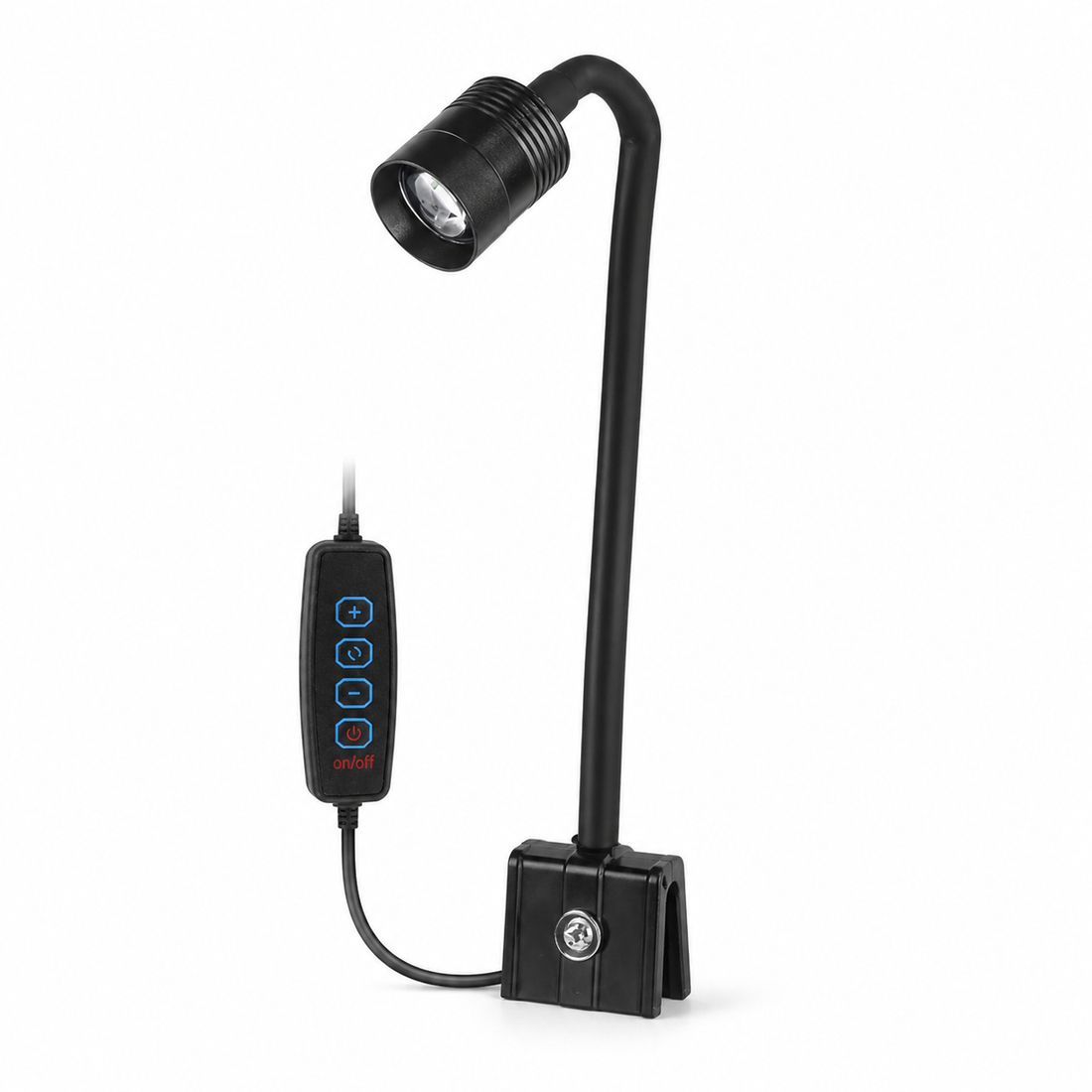 Aquarium LED Light | USB Clip On Lamp, 3 Modes Adjustable Brightness
