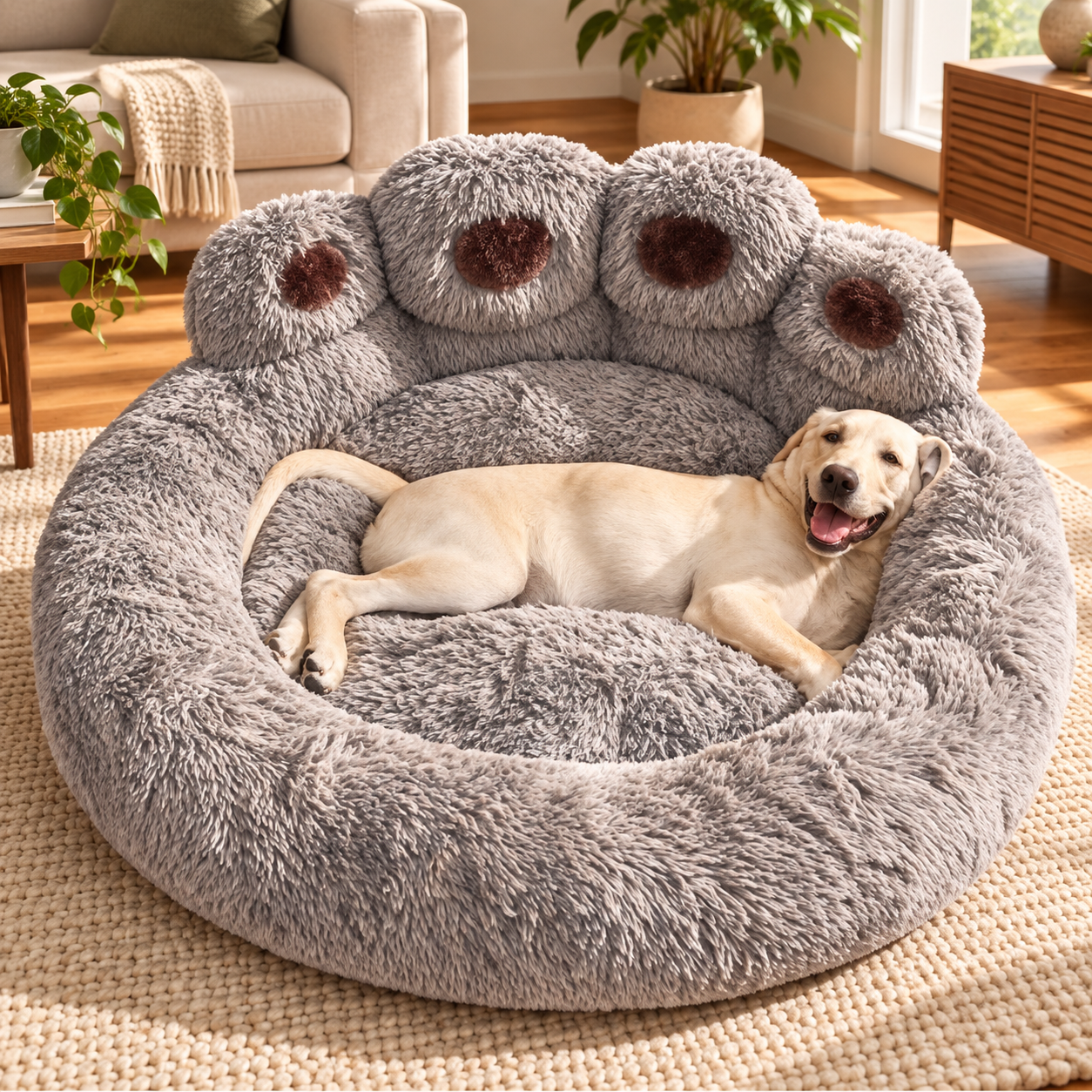 Tamsin Pet Bed - Orthopedic, Anti-Anxiety, Machine Washable