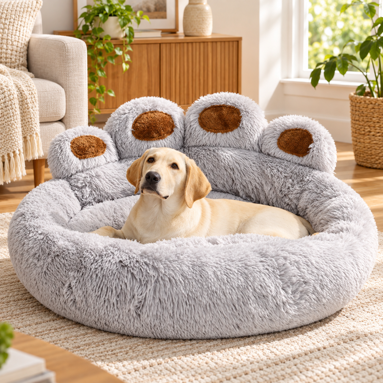 Tamsin Pet Bed - Orthopedic, Anti-Anxiety, Machine Washable