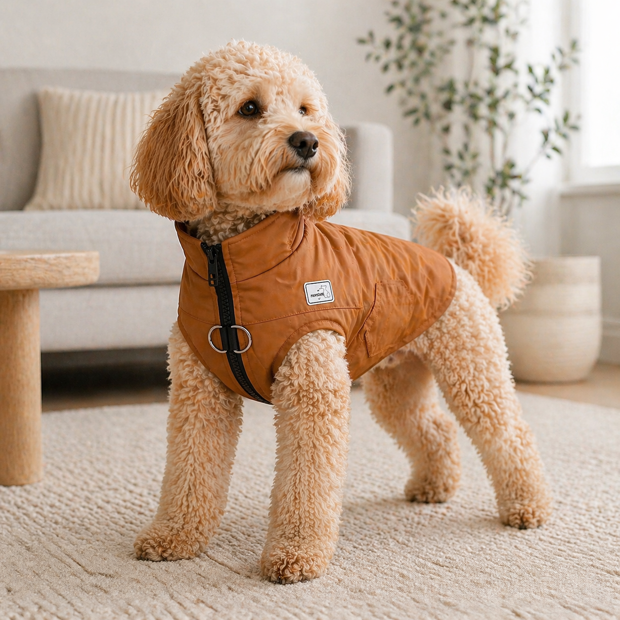 Dog Jacket | Waterproof, Fleece Lined | Reflective, Adjustable Fit