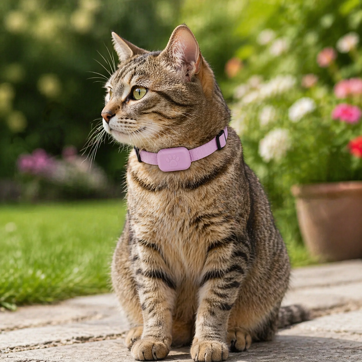 Pet Tracker Collar | Android Compatible, Waterproof | Adjustable