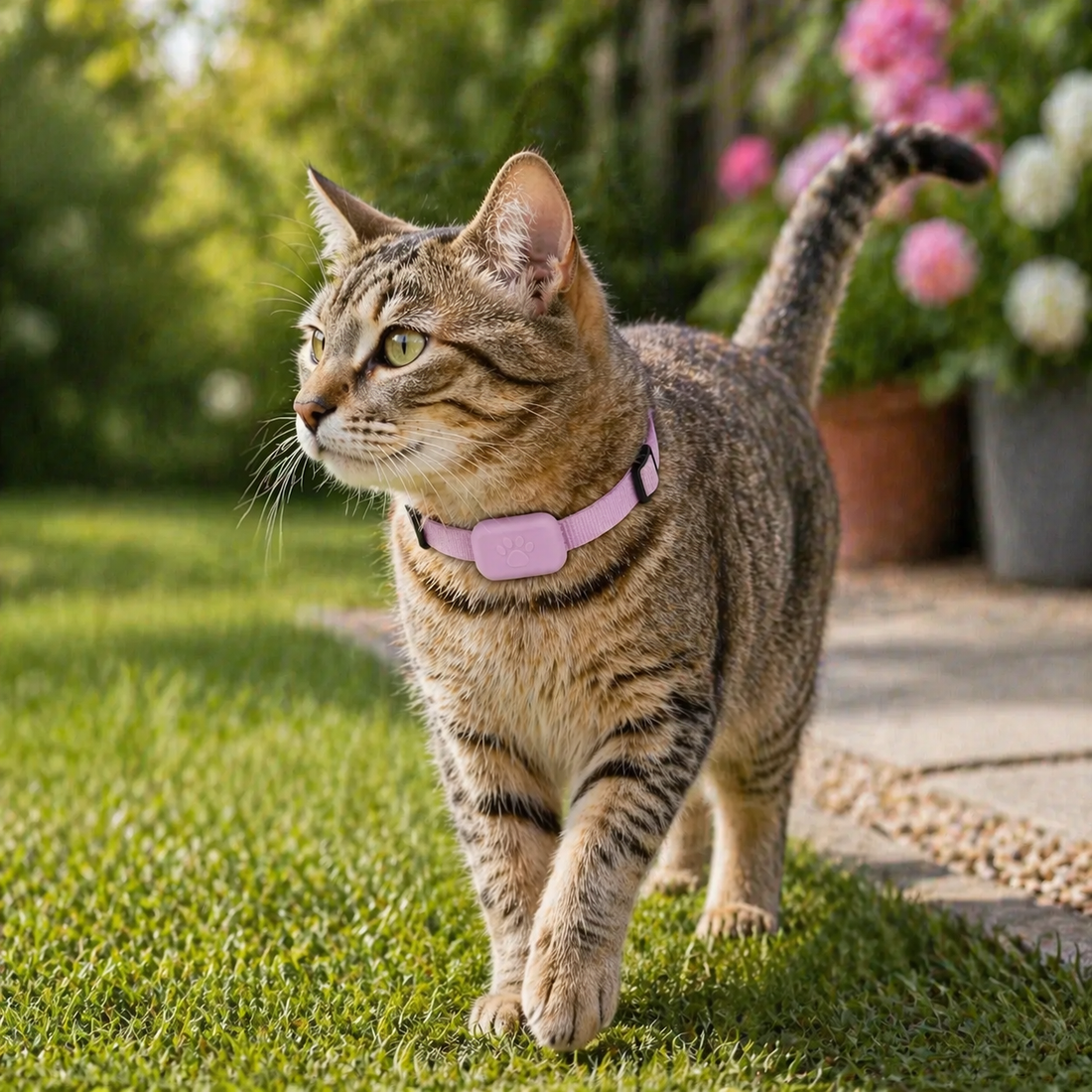 Pet Tracker Collar | Android Compatible, Waterproof | Adjustable