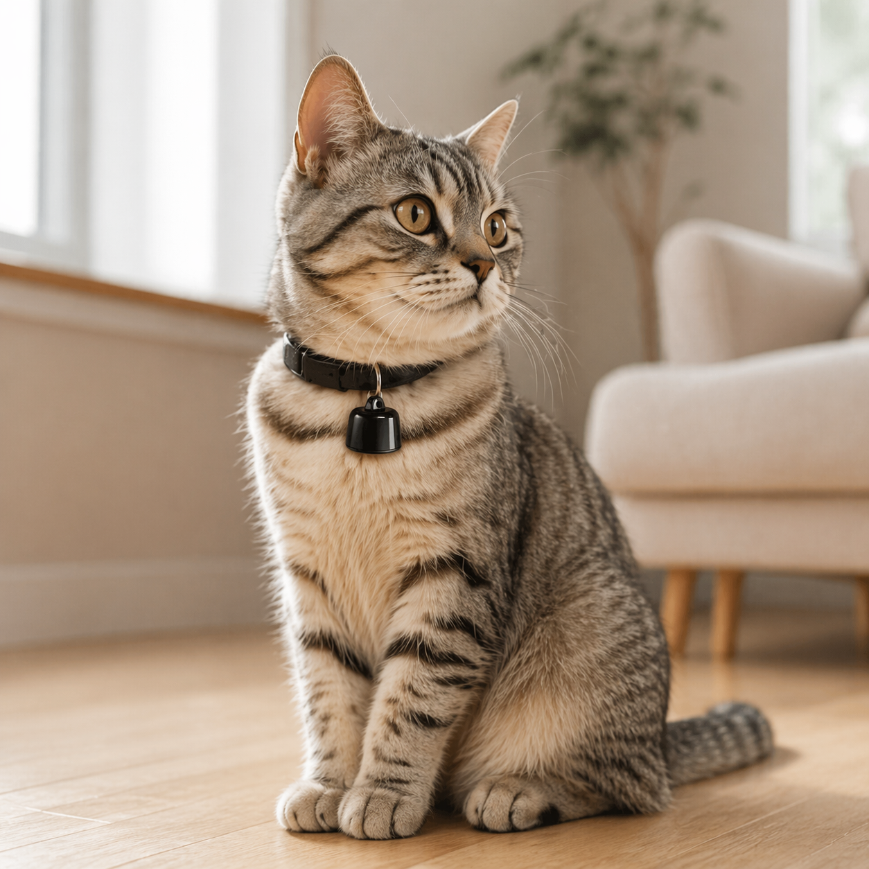 Pet Tracker | Bluetooth, iOS Android Compatible | Mini Cat Collar Tag