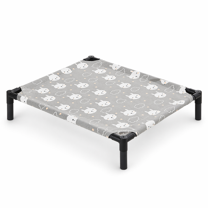 Elevated Dog Bed | Breathable Mesh, Foldable | Raised Pet Cot