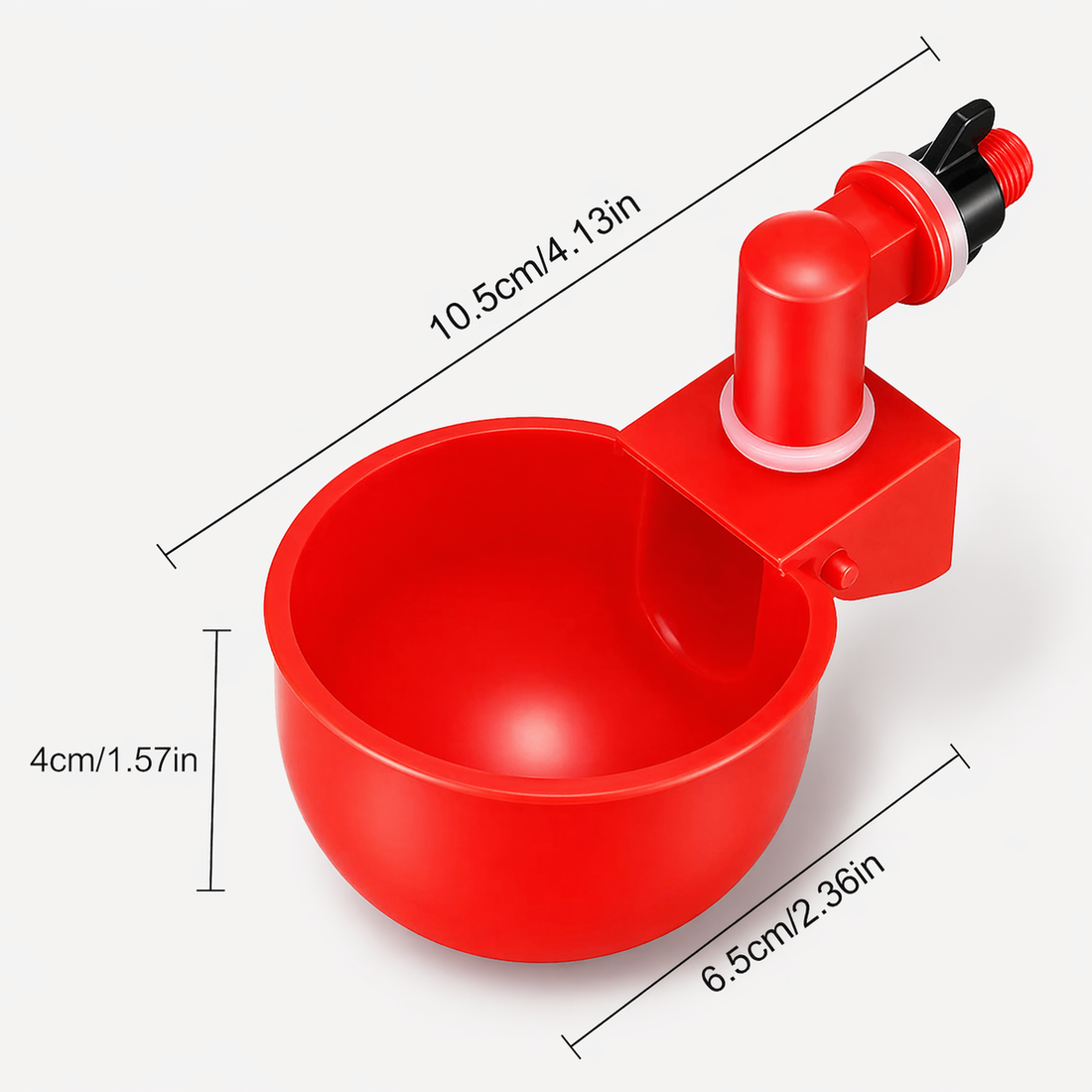 Chicken Water Cups | Automatic Poultry Drinker, Bucket Attachment