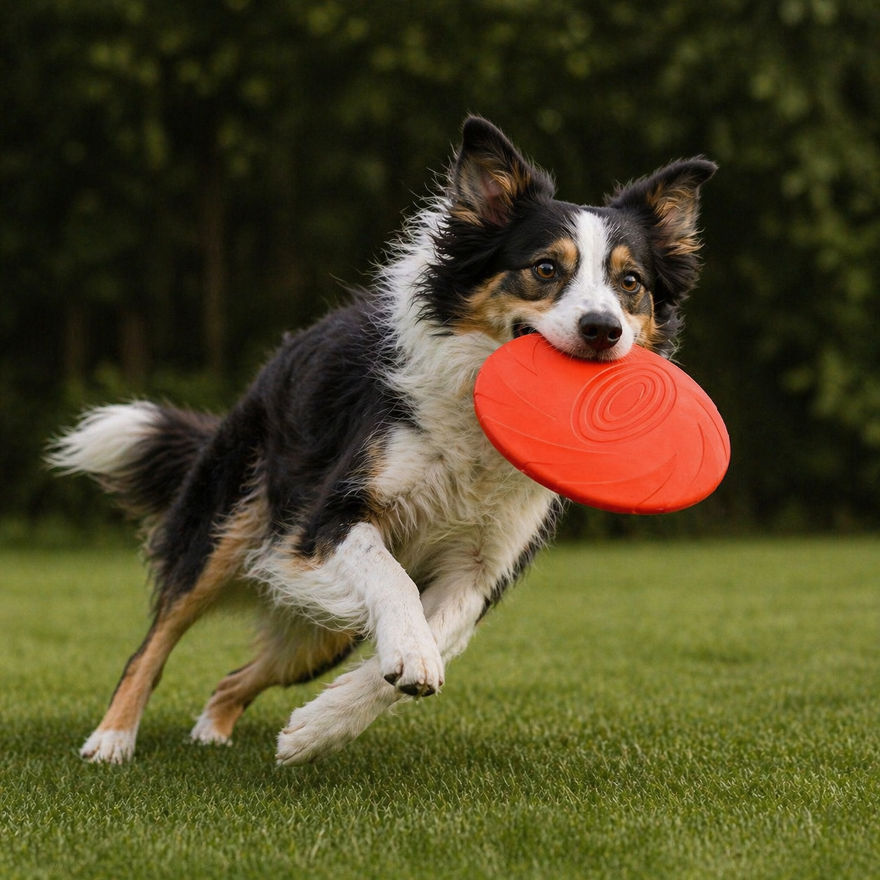 Dog Frisbee | Durable Bite Resistant Flying Disc, Outdoor Fetch Toy