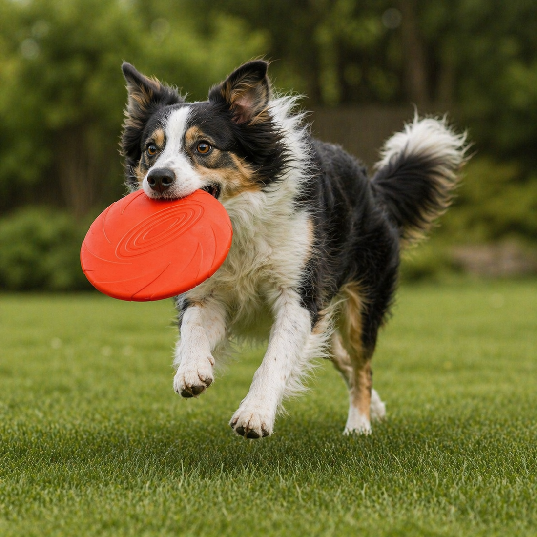 Dog Frisbee | Durable Bite Resistant Flying Disc, Outdoor Fetch Toy