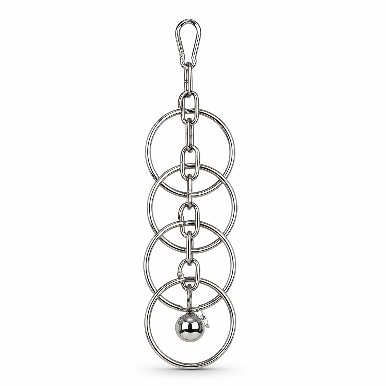 Parrot Toy | Stainless Steel Bird Toy, Hanging Chew Climbing Toy