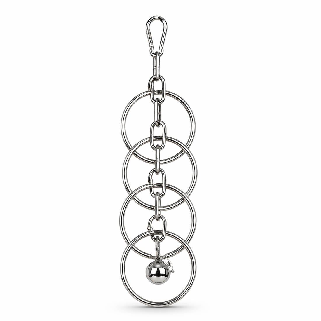 Parrot Toy | Stainless Steel Bird Toy, Hanging Chew Climbing Toy
