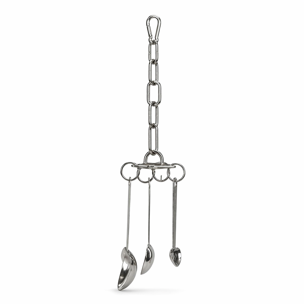 Parrot Toy | Stainless Steel Bird Toy, Hanging Chew Climbing Toy