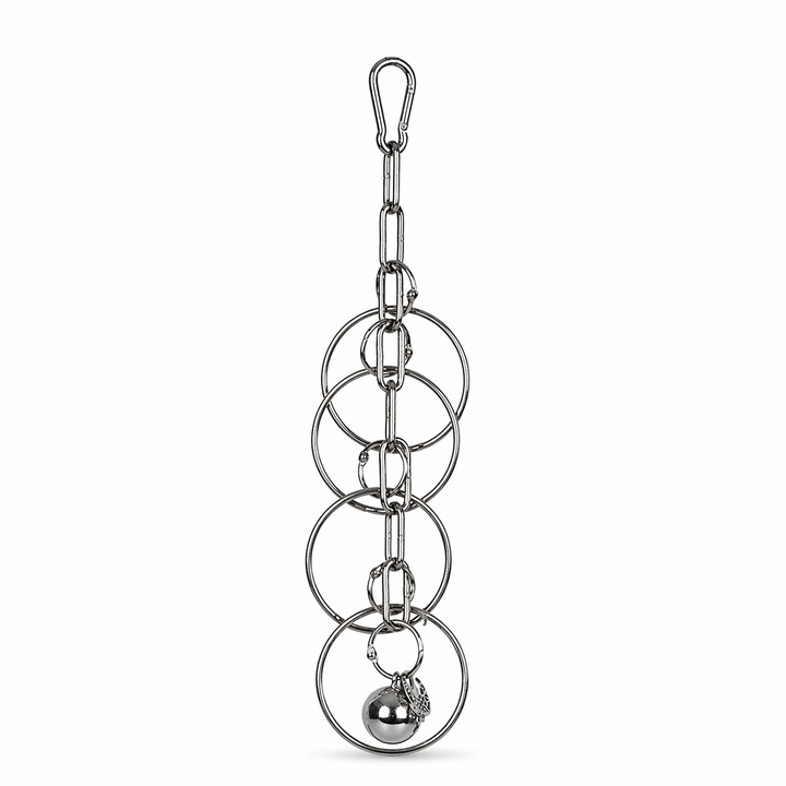 Parrot Toy | Stainless Steel Bird Toy, Hanging Chew Climbing Toy