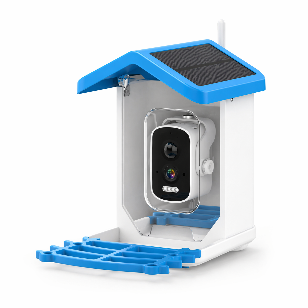Bird Feeder Camera | 4MP WiFi Smart Feeder, Solar Powered Night Vision