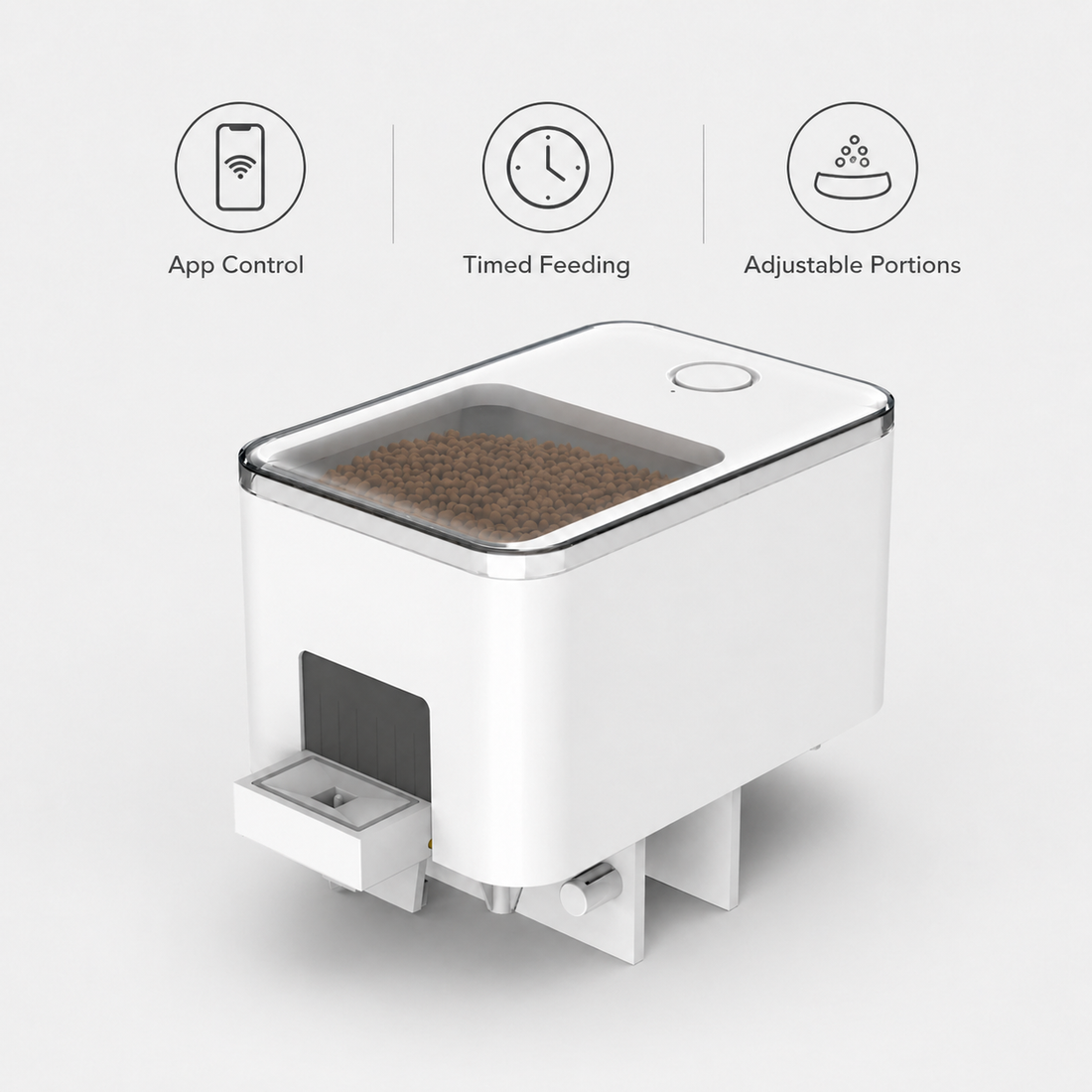 Automatic Fish Feeder | Smart App Control, Aquarium Timer Dispenser