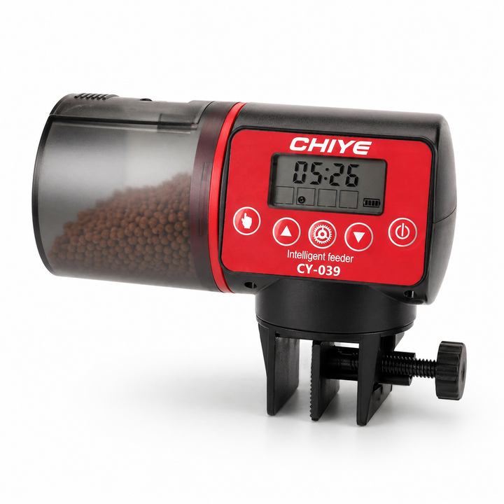 Automatic Fish Feeder | Aquarium Timer Dispenser, Large Capacity