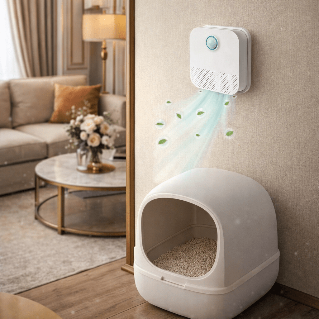Cat Litter Odour Purifier | Motion Sensor, Fragrance-Free | Ximena