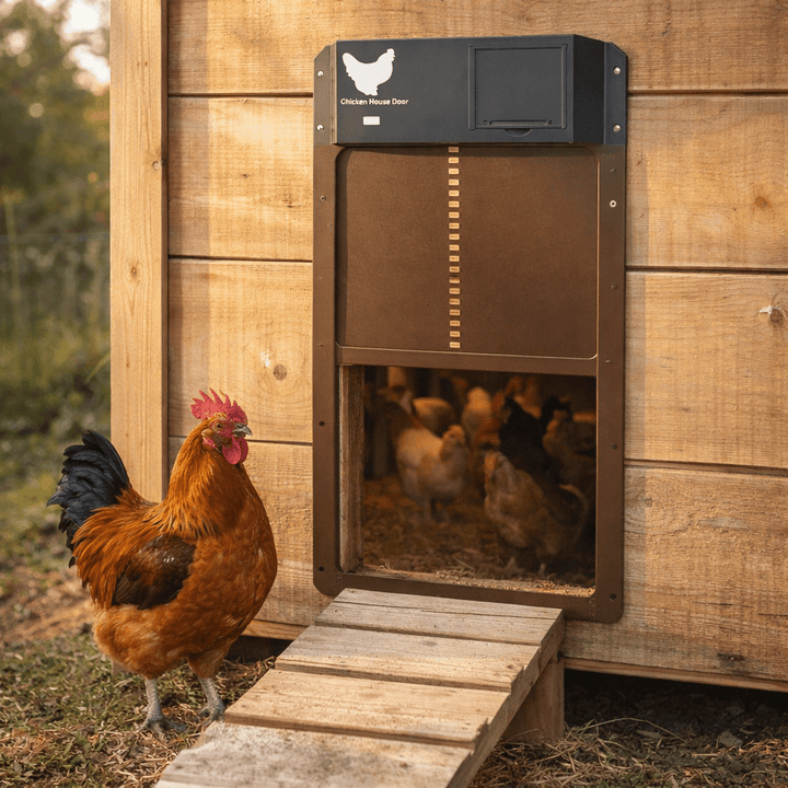 Ottavia | Automatic Chicken Coop Door | Light Sensor, Weatherproof | Easy Install