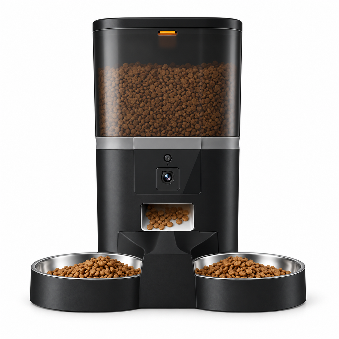 Automatic Feeder - Dual 4L, HD Camera, App Control, 2 Pets