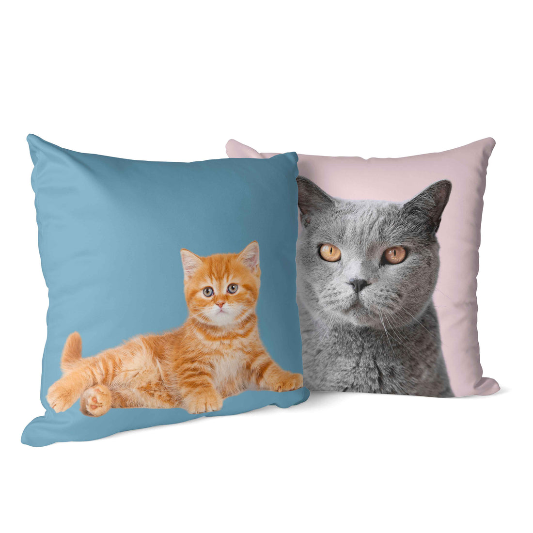 Kira | Personalized Pet Parent Gift Cushion | Custom Cat Photo | 45x45cm