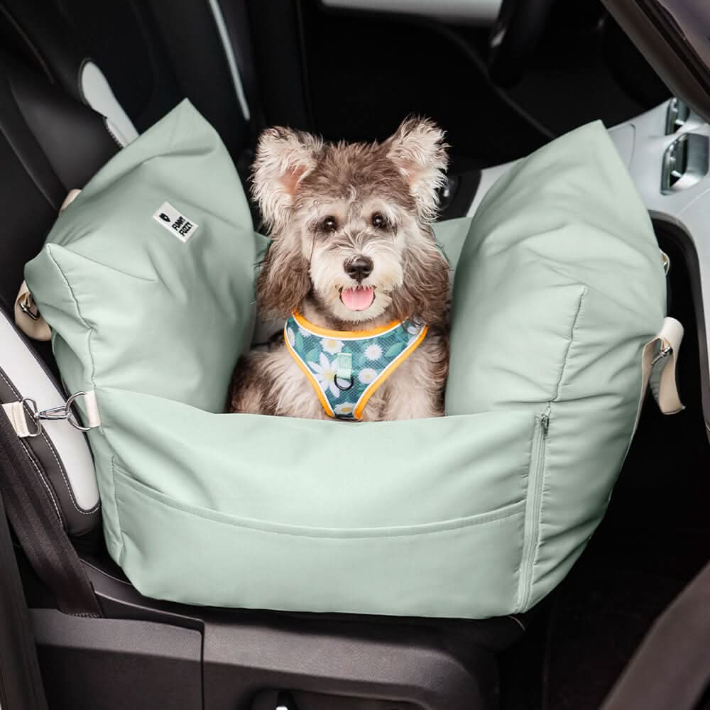 Wren | Pet Seat Bed for Dogs | Safety Belt, Non-Slip, Washable