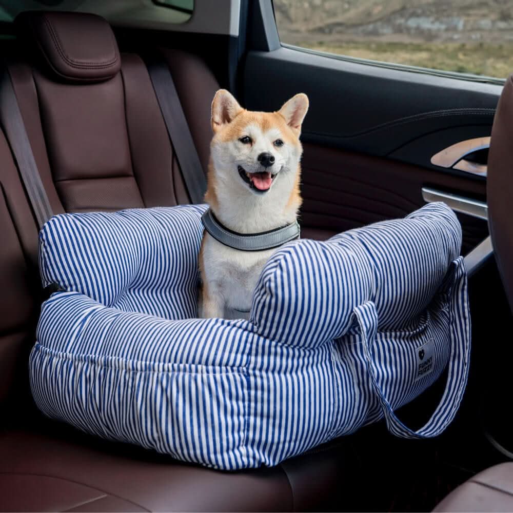 Wren | Pet Seat Bed for Dogs | Safety Belt, Non-Slip, Washable
