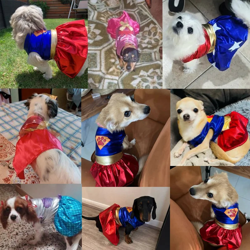 Princess Skirt, Cosplay Outfit - Halloween Pet Costume | Dog & Cat Dress