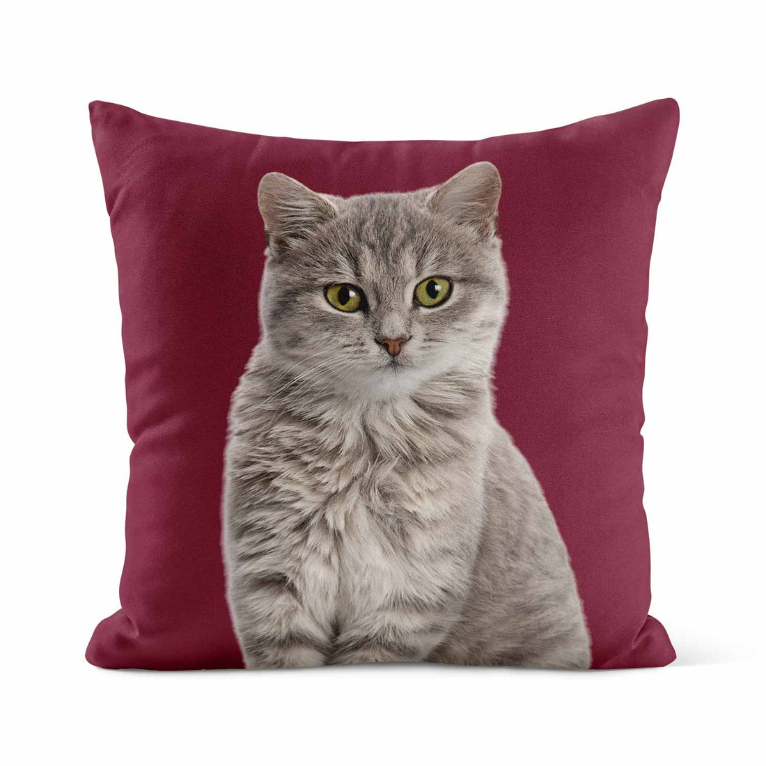 Kira | Personalized Pet Parent Gift Cushion | Custom Cat Photo | 45x45cm