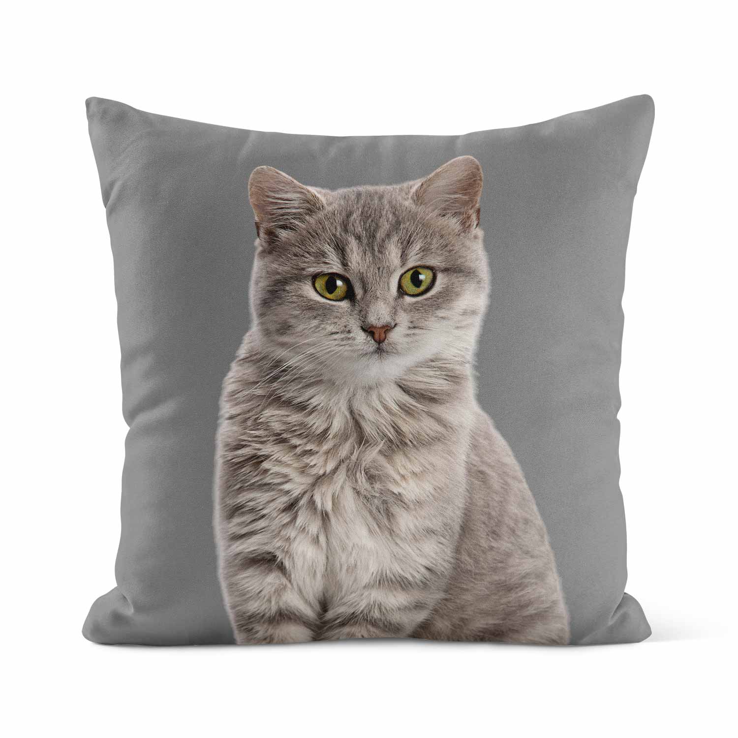 Kira | Personalized Pet Parent Gift Cushion | Custom Cat Photo | 45x45cm