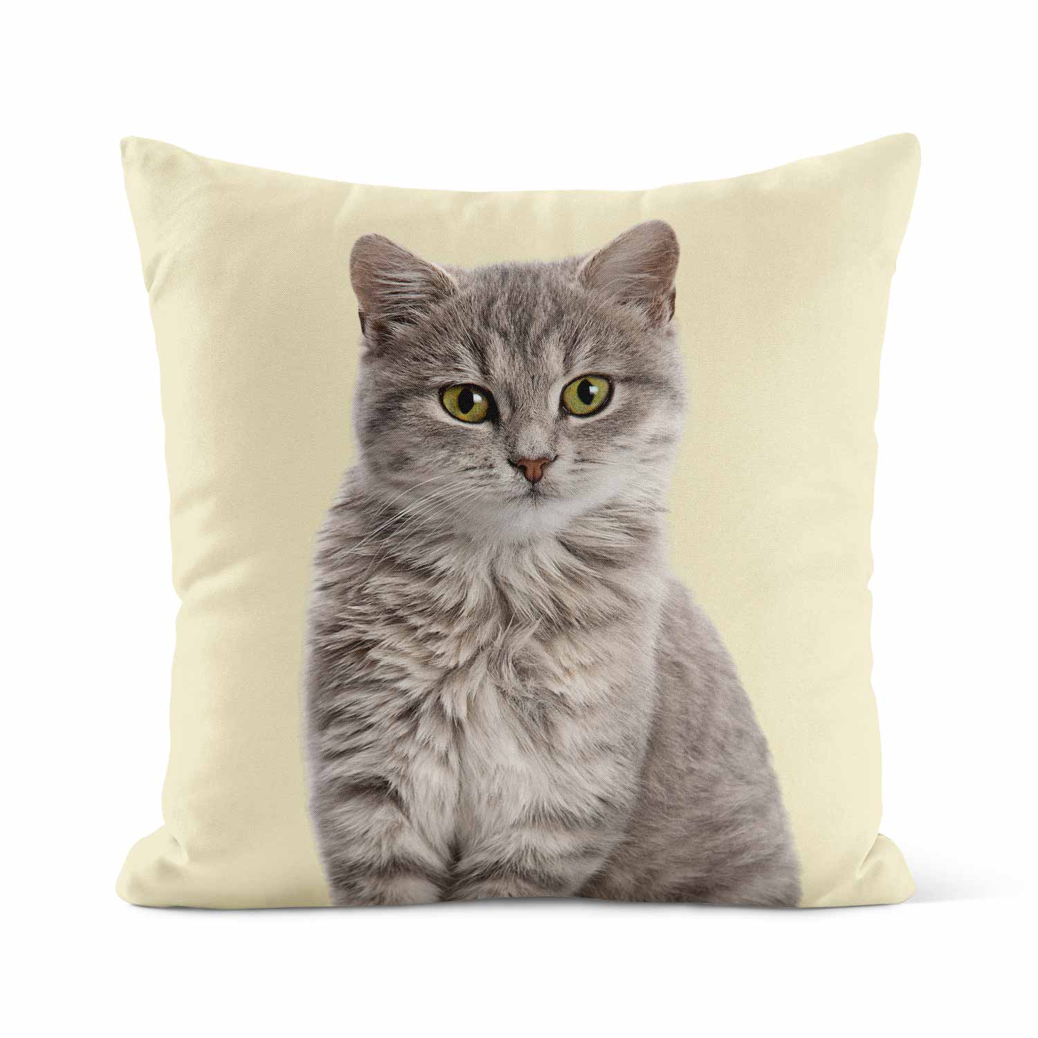 Kira | Personalized Pet Parent Gift Cushion | Custom Cat Photo | 45x45cm