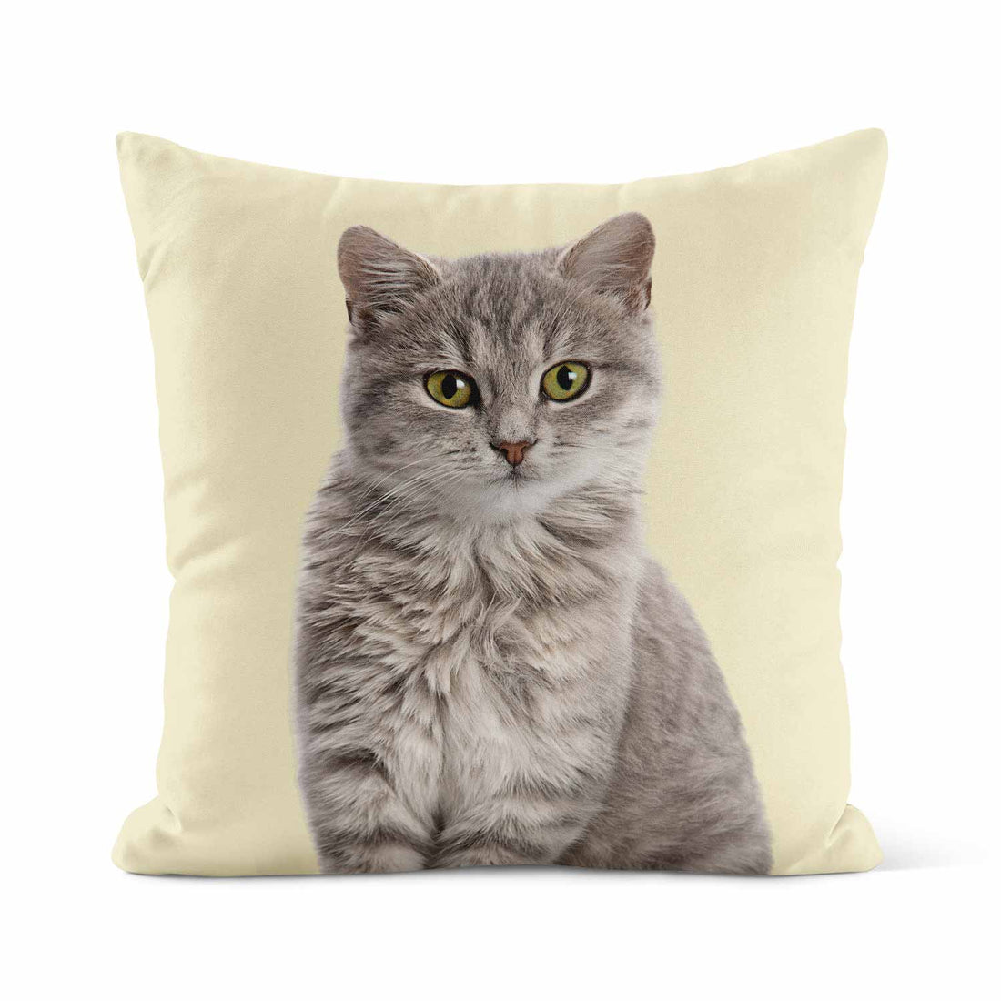 Kira | Personalized Pet Parent Gift Cushion | Custom Cat Photo | 45x45cm