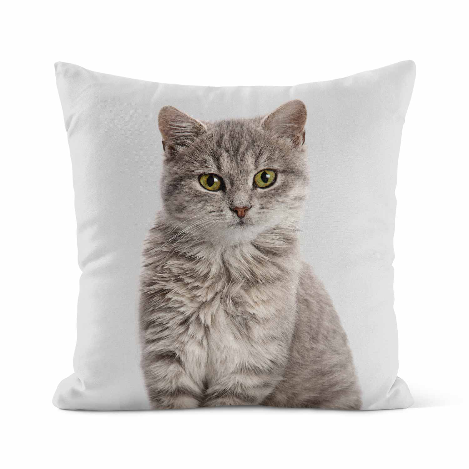 Kira | Personalized Pet Parent Gift Cushion | Custom Cat Photo | 45x45cm