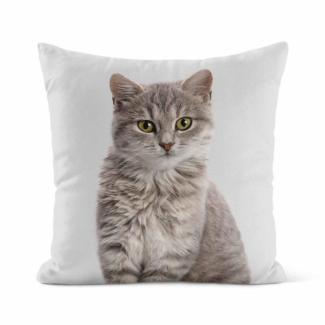 Kira | Personalized Pet Parent Gift Cushion | Custom Cat Photo | 45x45cm