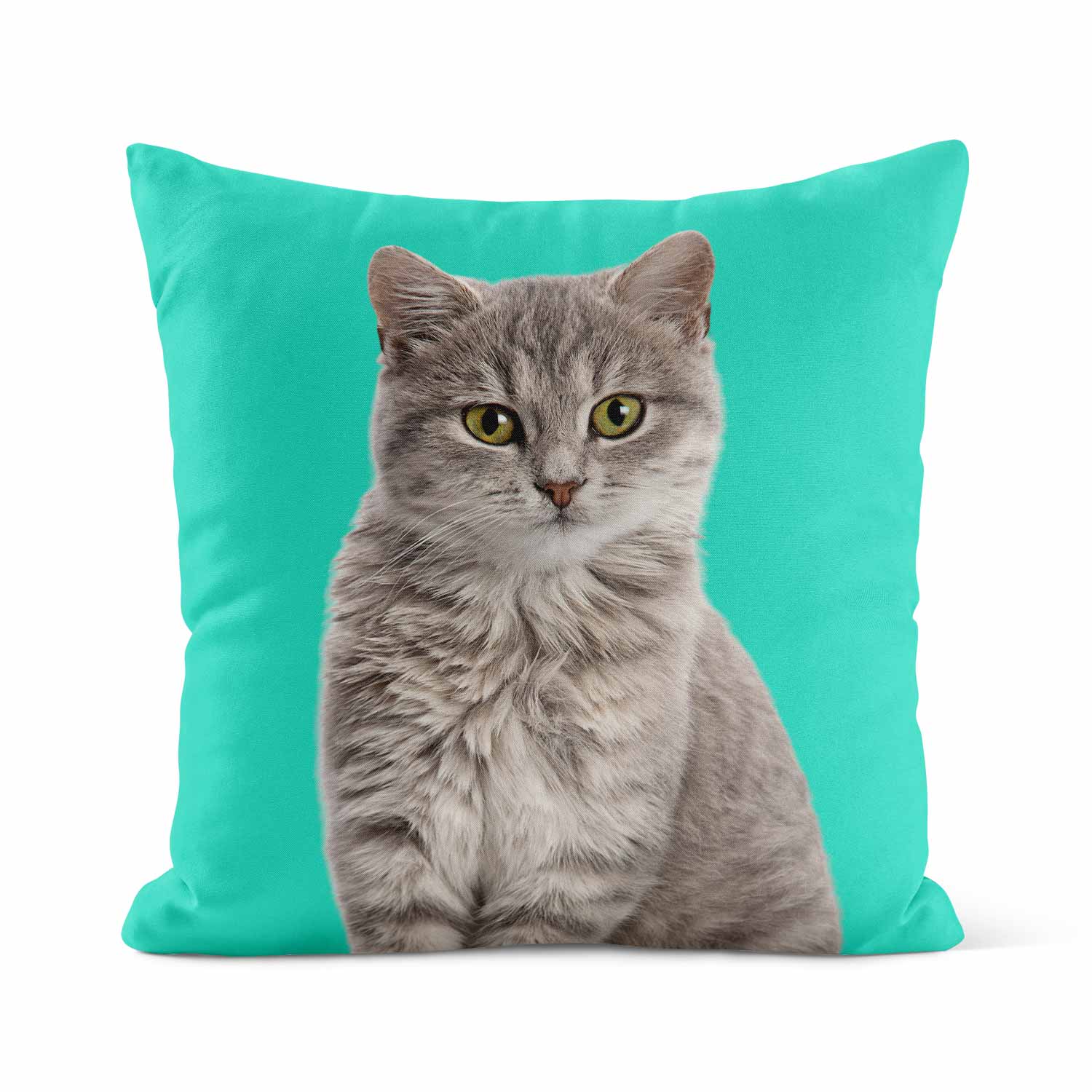 Kira | Personalized Pet Parent Gift Cushion | Custom Cat Photo | 45x45cm