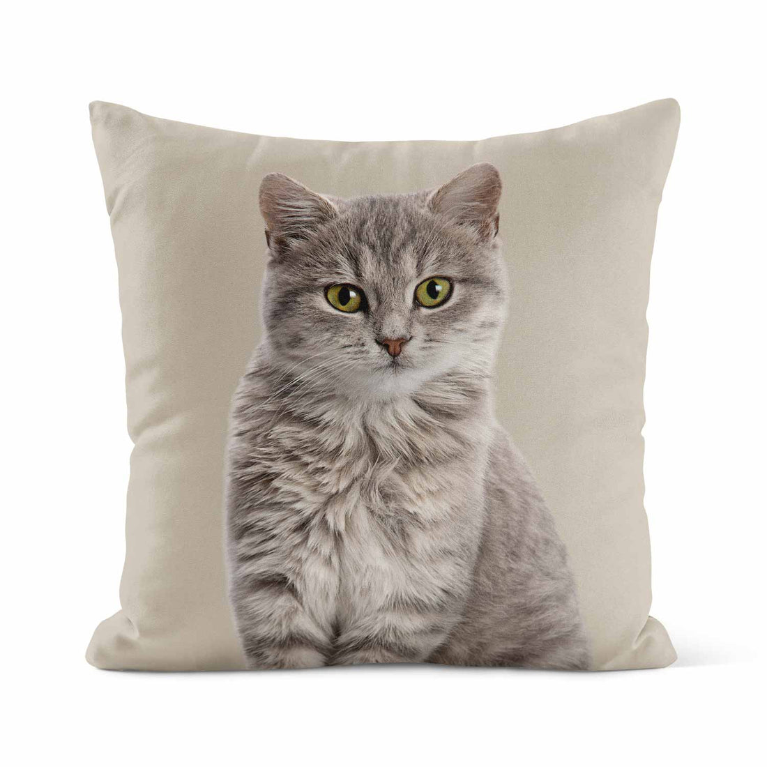 Kira | Personalized Pet Parent Gift Cushion | Custom Cat Photo | 45x45cm