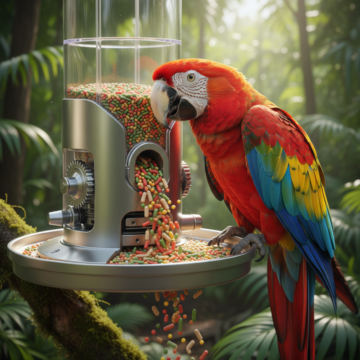 Automatic bird feeder