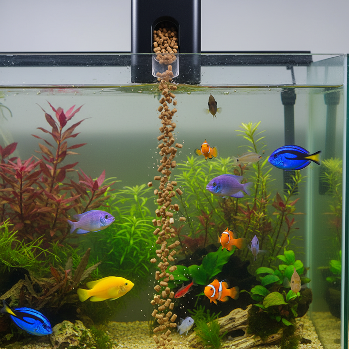 Automatic fish feeder