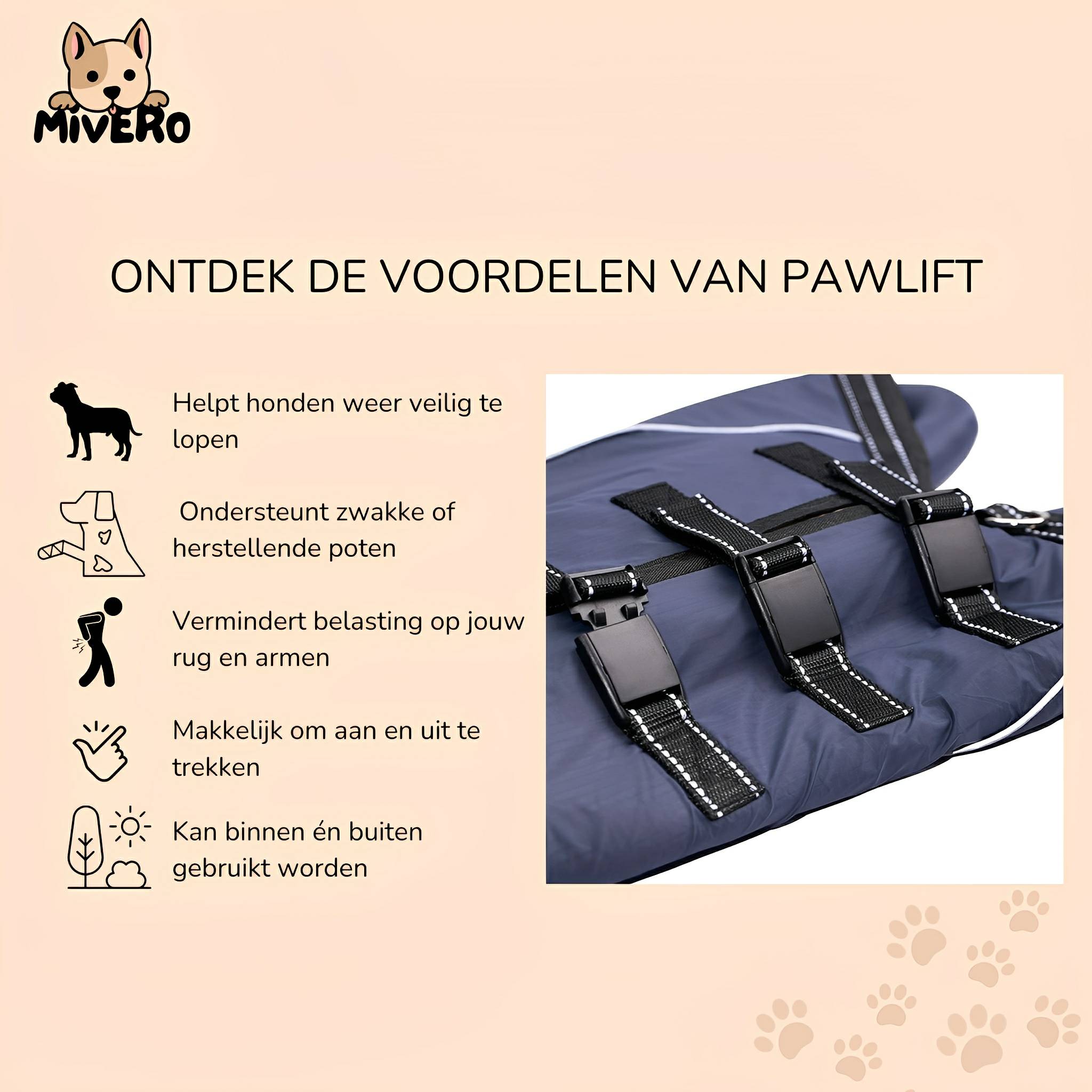 Yasmin | Dog Lift Harness | Support & Mobility Aid | Rear & Full Body