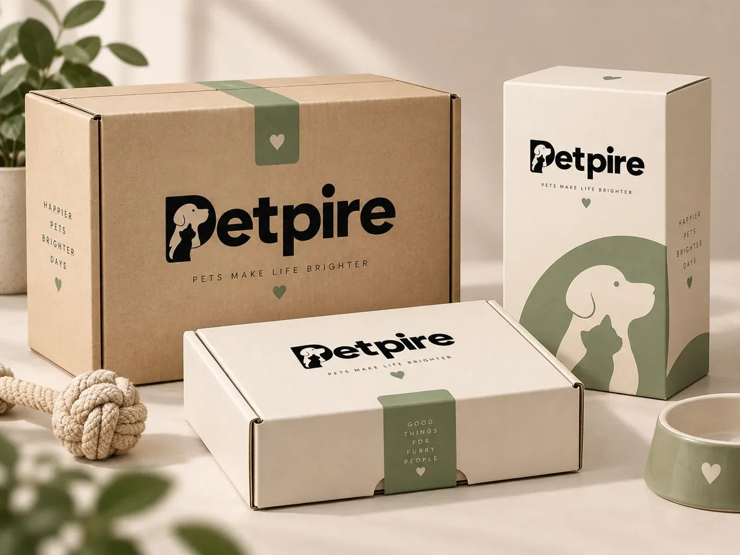 Petpire packaging