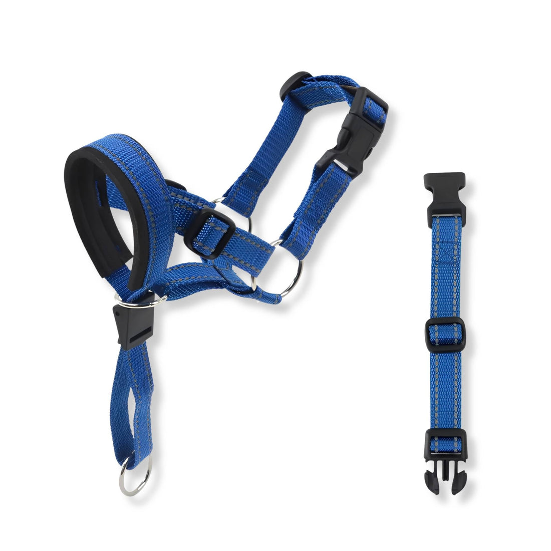 Dog Head Collar | No Pull, Padded Nose Loop | Adjustable Control