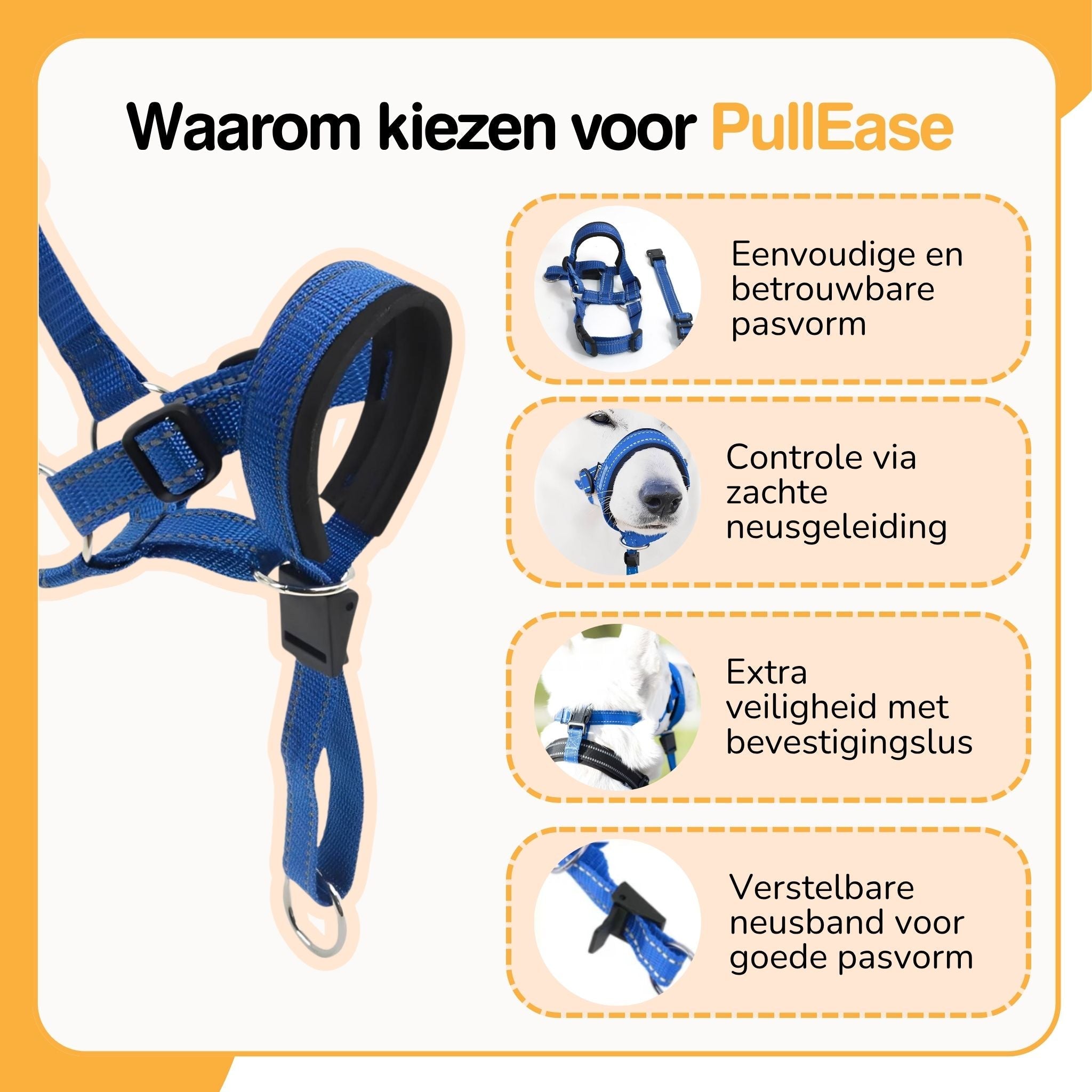 Dog Head Harness | Anti-Pull, Padded | Walk Control | Wynne