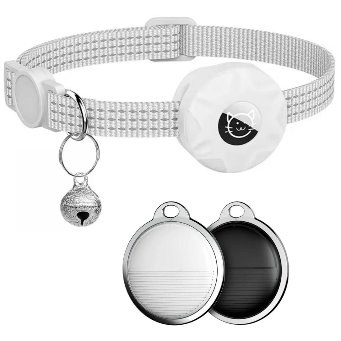 Pet Tracker | Apple Find My Compatible, iOS | Cat Collar Tag