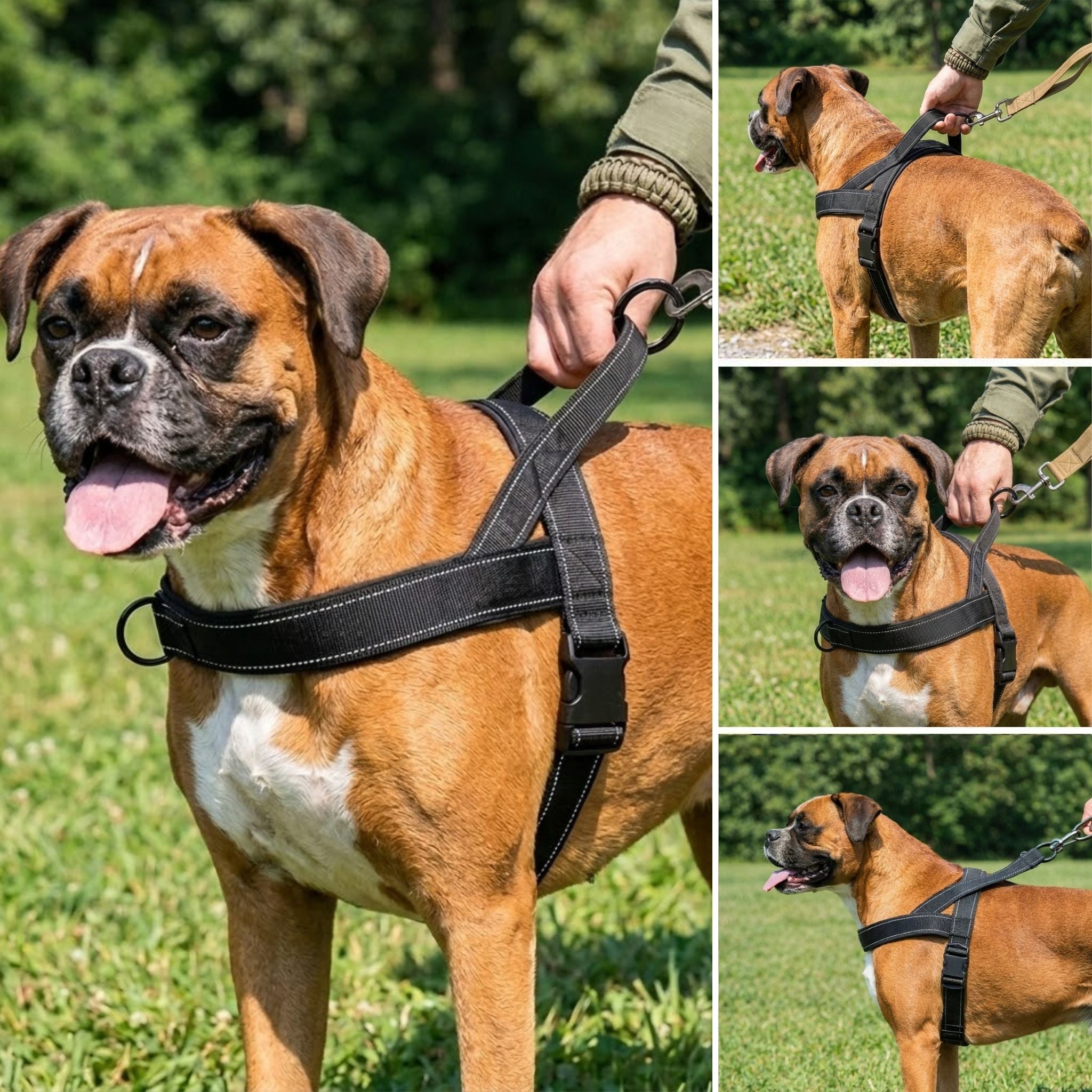 Dog Harness | No-Pull, Adjustable | Delphine, All Sizes