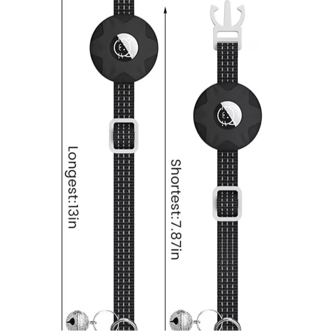 Pet Tracker | Apple Find My Compatible, iOS | Cat Collar Tag